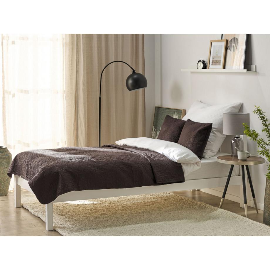 Beliani RAYEN Polyester Tagesdecke mit Kissen  