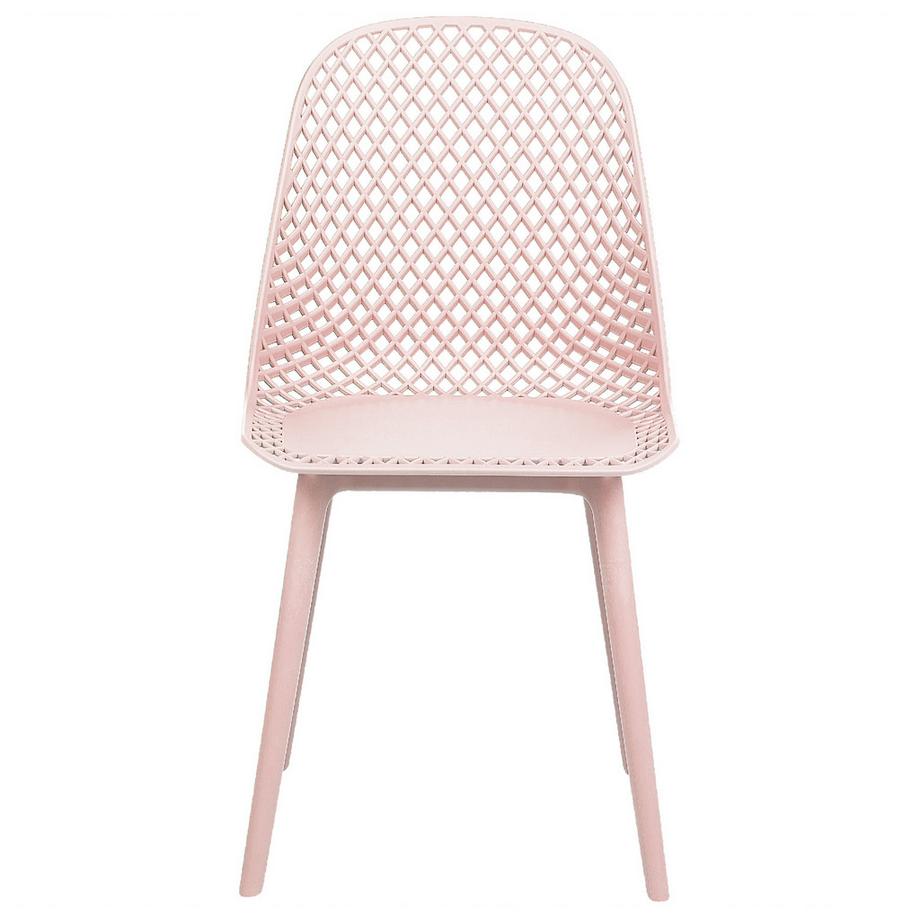 Beliani Set di 4 sedie da pranzo en Materiale sintetico  EMORY  