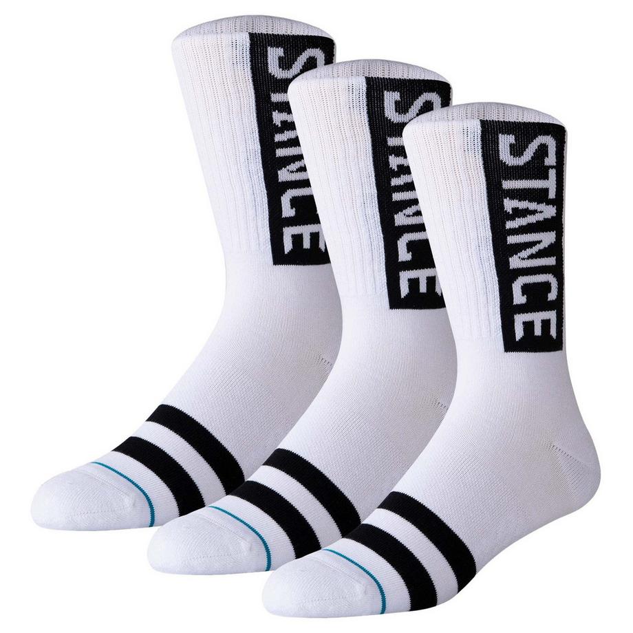 Socken  3er Pack Bequem sitzend-OG Crew
