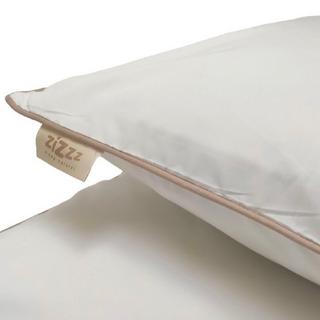 Zizzz Taie d'oreiller en percale de coton bio 60x60 cm  