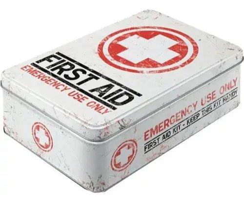 Image of First Aid Emergency Use Only Rechteckig Box 2,5 L Mehrfarbig Unisex Multicolor 2.5L