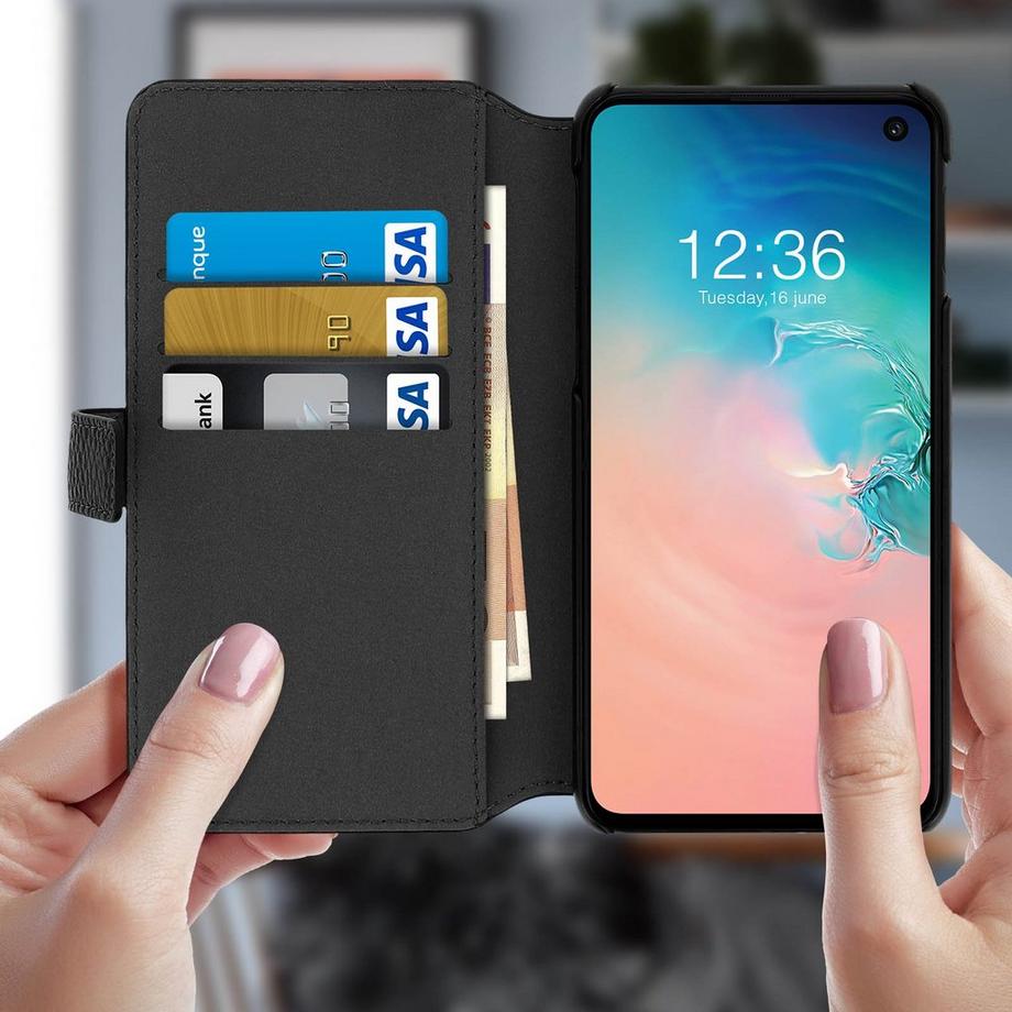 Façonnable  Façonnable Bookcover Galaxy S10e Schwarz 