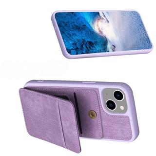 Cover-Discount  iPhone 15 Plus - Coque kickstand avec porte-cartes 