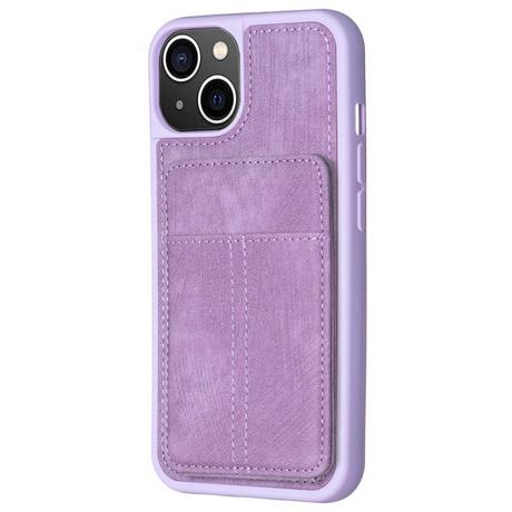 Cover-Discount  iPhone 15 Plus - Coque kickstand avec porte-cartes 