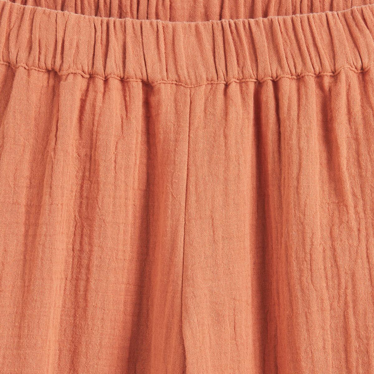 La Redoute Collections  Pantalon large en gaze de coton 