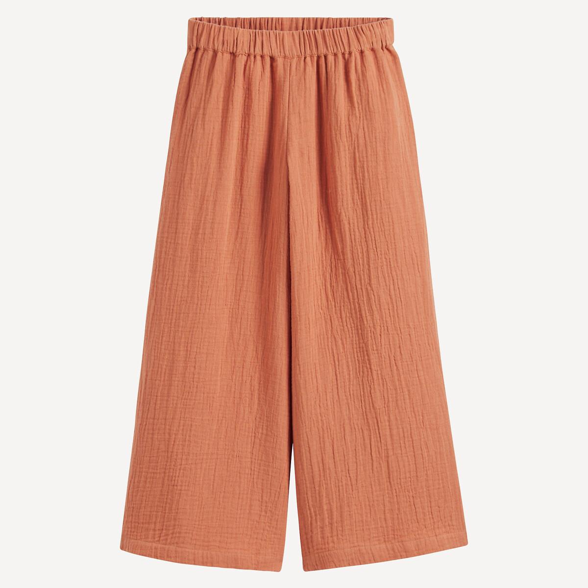 La Redoute Collections  Pantalon large en gaze de coton 