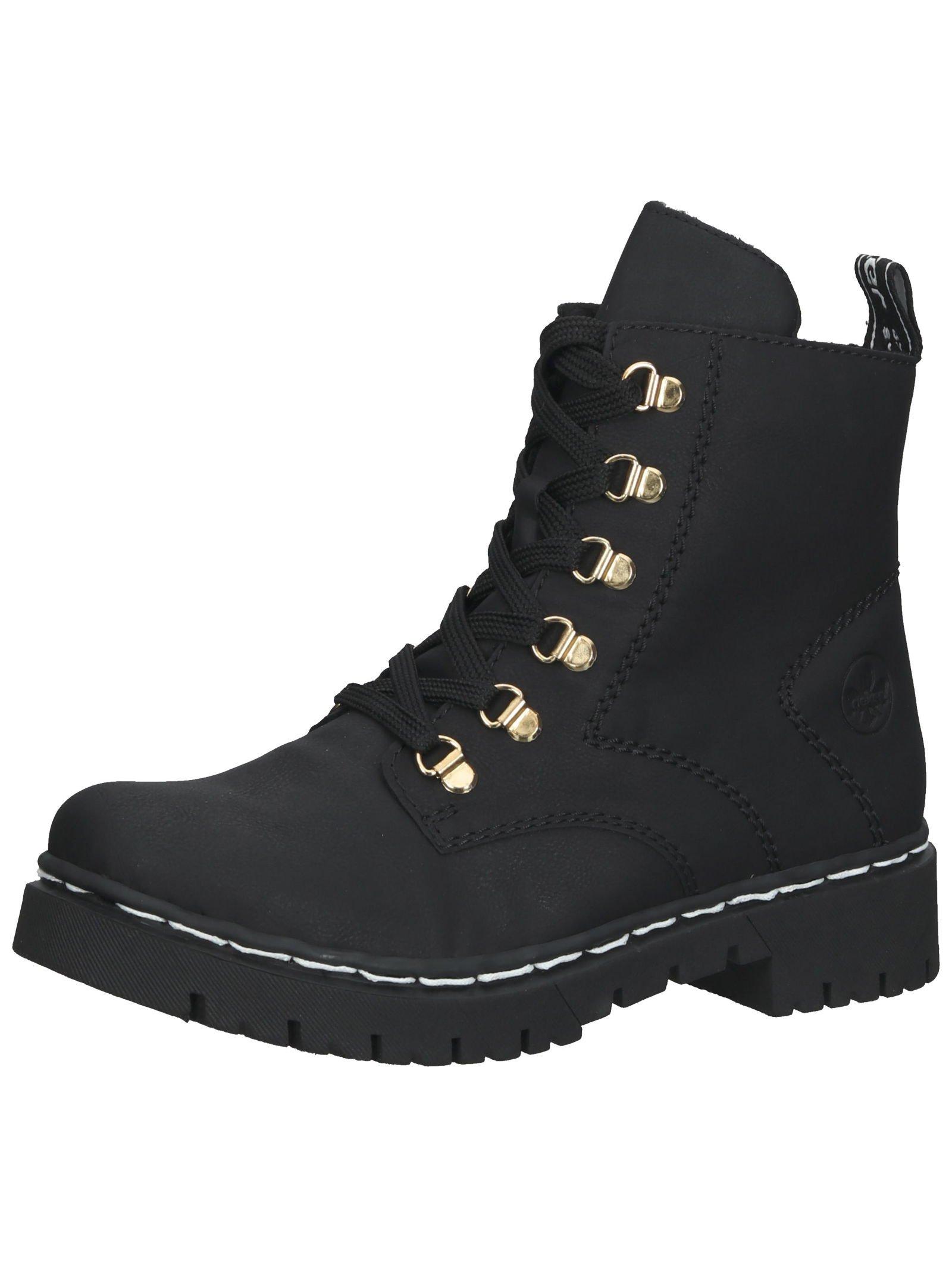 Image of Stiefelette Y2422 Damen Schwarz 36