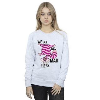 Disney  Alice In Wonderland All Mad Here Sweatshirt 