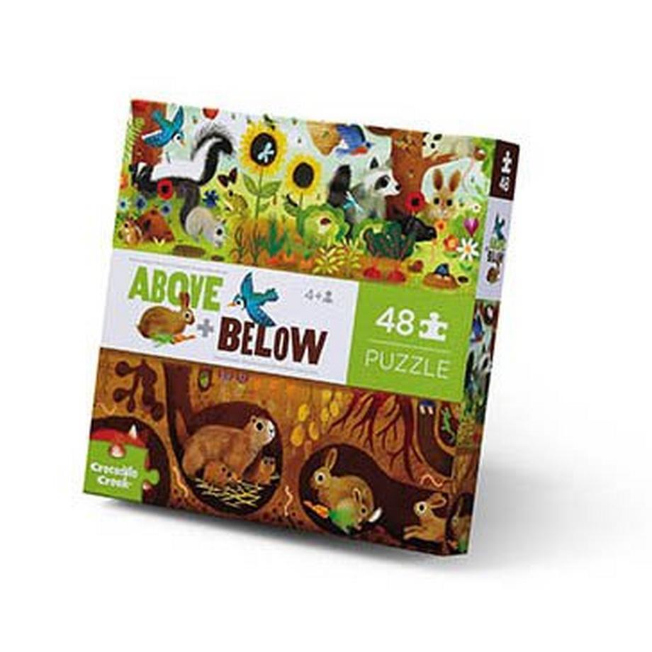 Crocodile Creek  Above & Below 48pcs / Backyard 