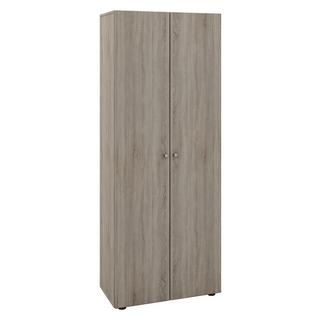 VCM Holz Kleiderschrank | 5 Fächer | Maße ca. B. 70 x  H. 178 x T. 40 cm | 2 Drehtüren | erweiterbar | Schrank - Vandol  