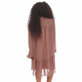 HUGO Kesura1 Abito Midi Stampa Geometrica  