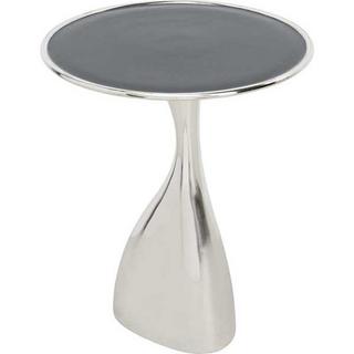 KARE Design Beistelltisch Spacey silber rund 36  