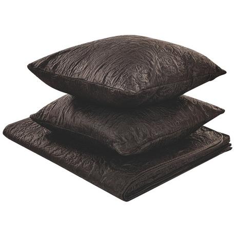 Beliani Couvre-lits avec coussins en Polyester RAYEN  