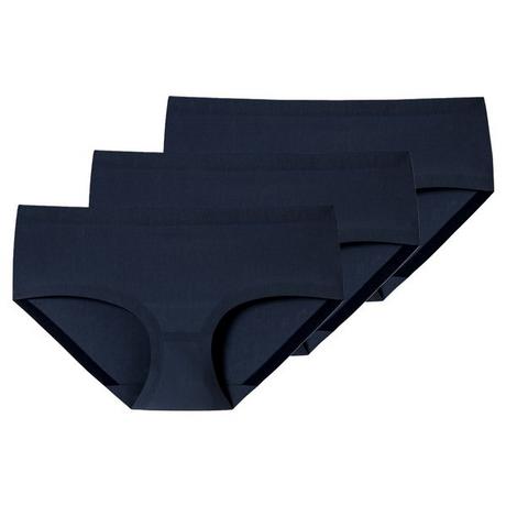 Schiesser  Invisible Cotton lot de 3 - Culottes pantys 