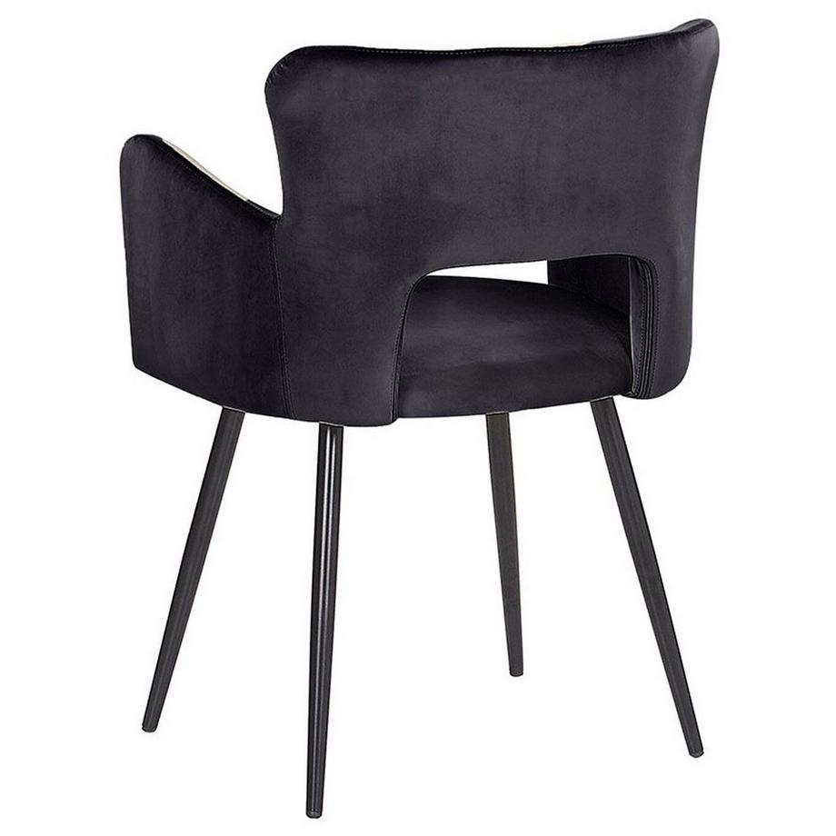 Beliani Set di 2 sedie da pranzo en Velluto Moderno SANILAC  