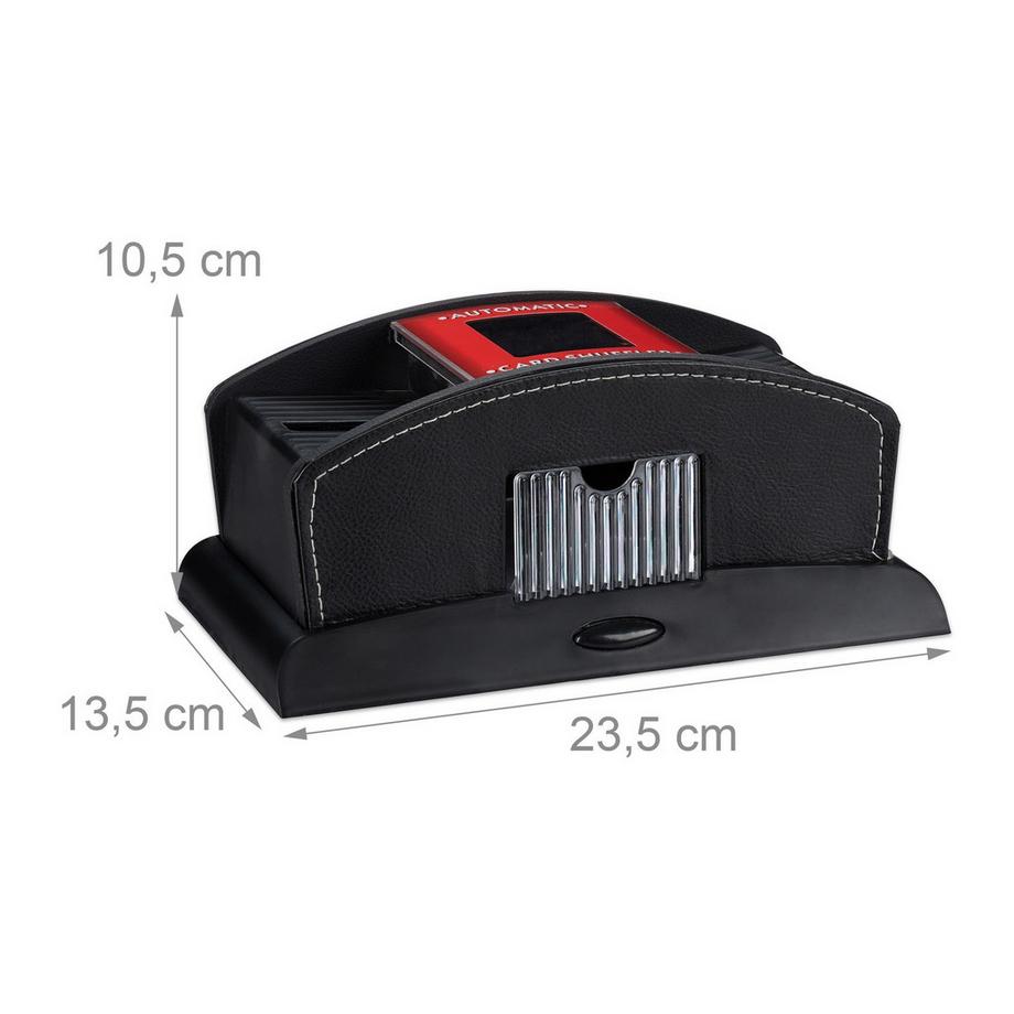 B2X  Elektrischer Kartenmischer für 2 Decks 