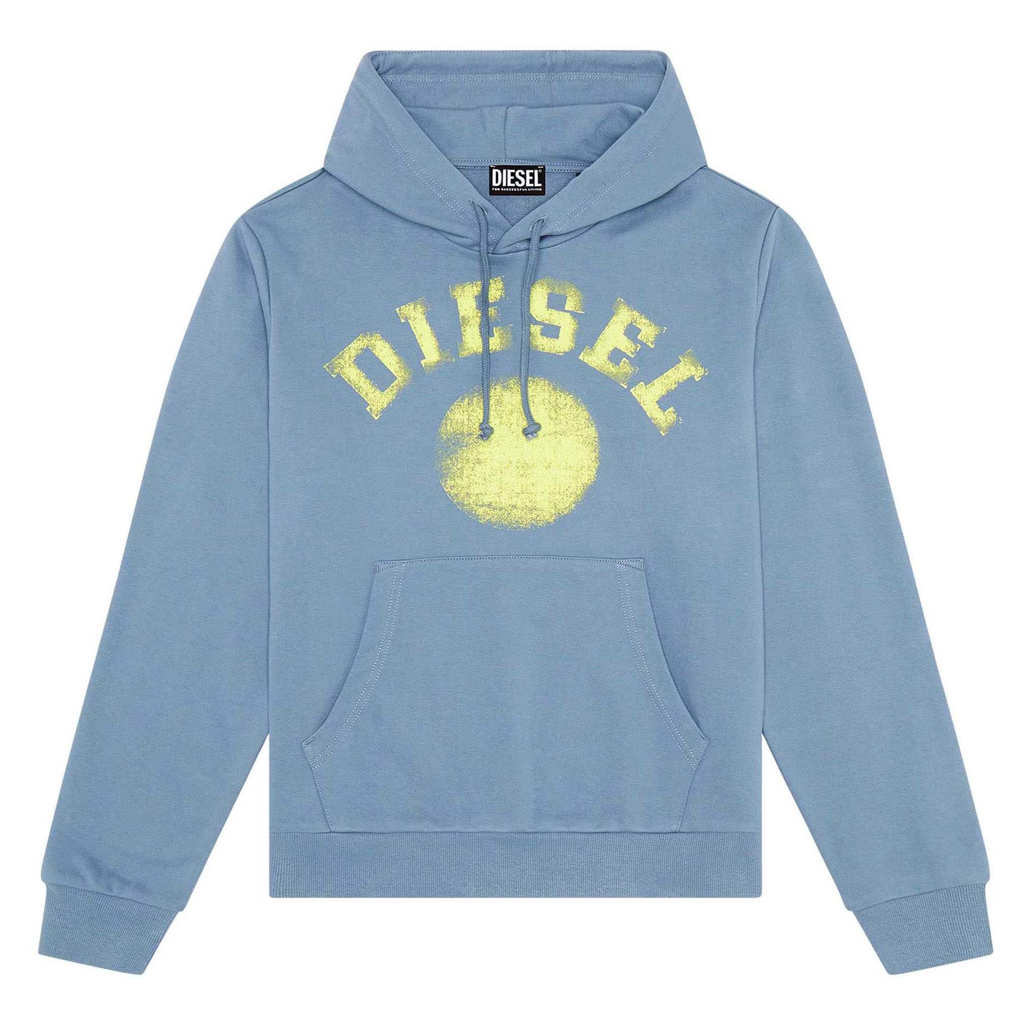 Image of Sweatshirt Bequem Sitzend-s-ginn Hood-k30 Herren Blau M