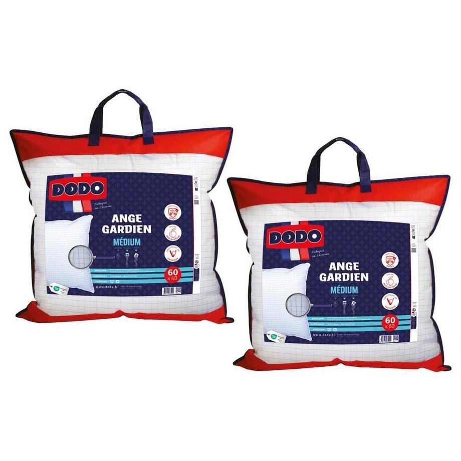 DODO Ange Gardien Vollschutz Anti-Milben Kissen 60 x 60 cm  