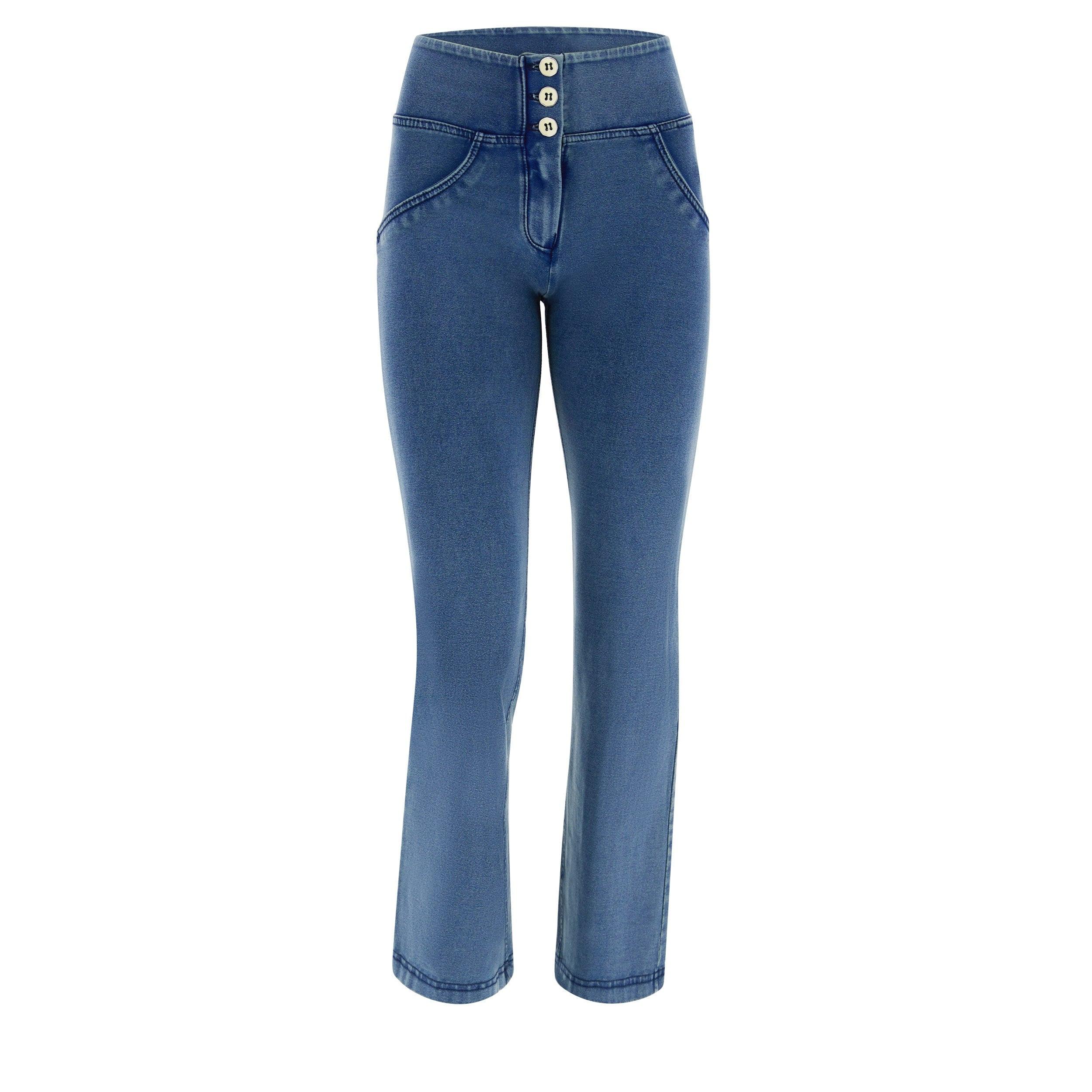 Image of Wr.up® Shaping Pants 7/8 Unisex Blau Denim M