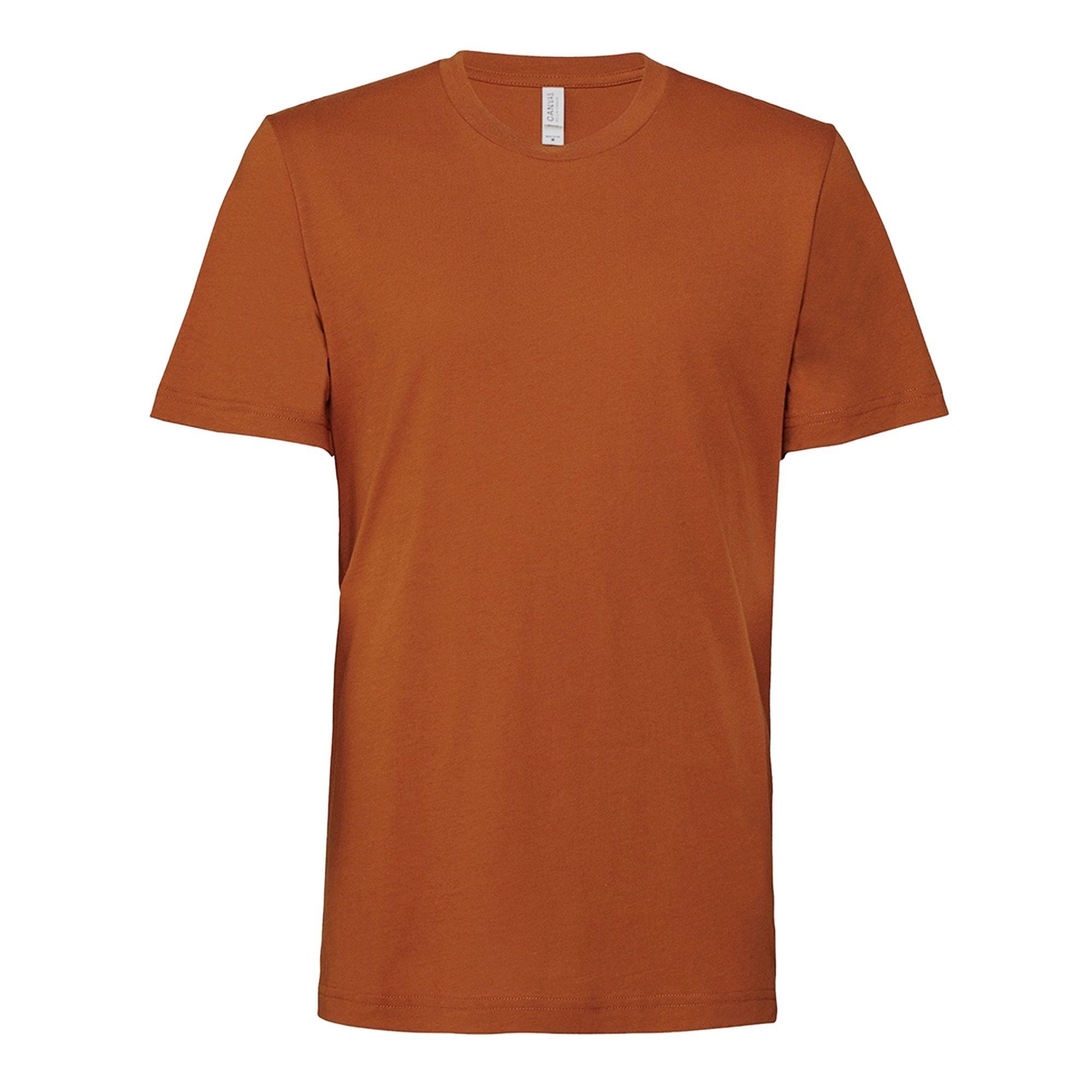 Image of Erwachsene Rundhalsausschnitt Tshirt Damen Gelb Orangé S