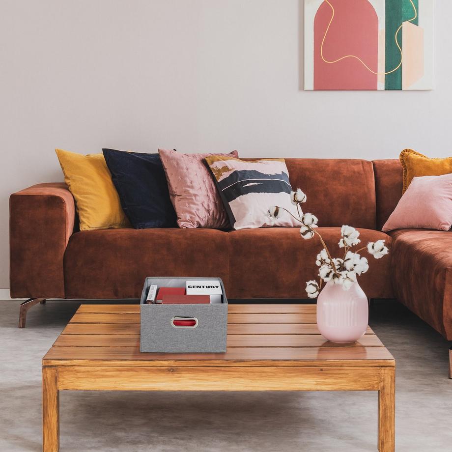 B2X Scatola portaoggetti con coperchio Set di 2  