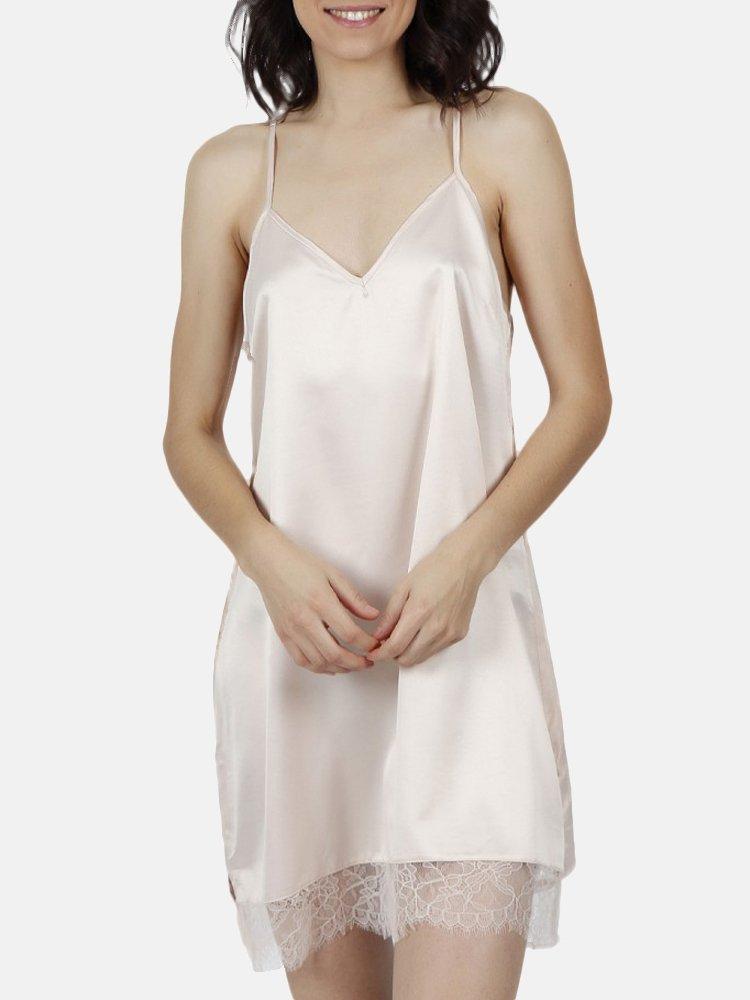 Image of Babydoll Navy And Black Elfenbeinfarben Damen Elfenbein L