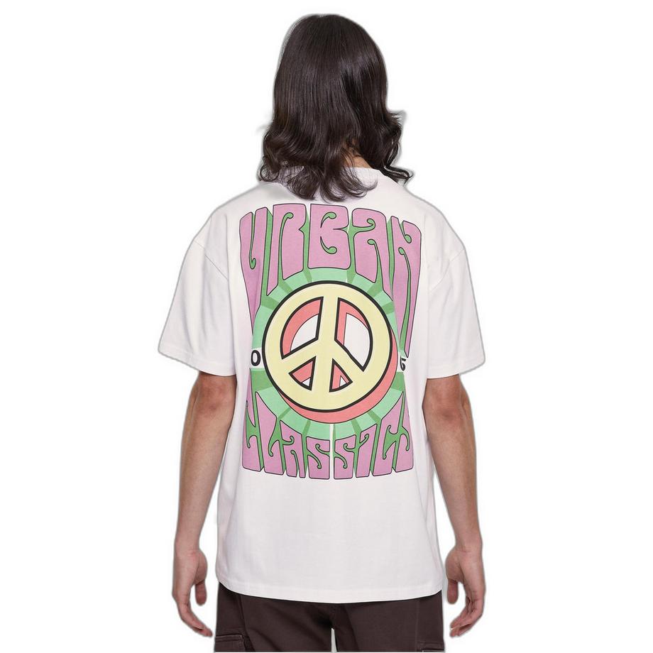URBAN CLASSICS Organic Big Peace T-Shirt  