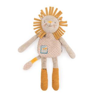 Moulin Roty  Doudou-hochet lion, Sous mon baobab, Moulin Roty 