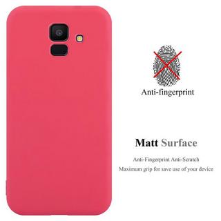 Cadorabo  Housse compatible avec Samsung Galaxy J6 2018 - Coque de protection en silicone TPU flexible 