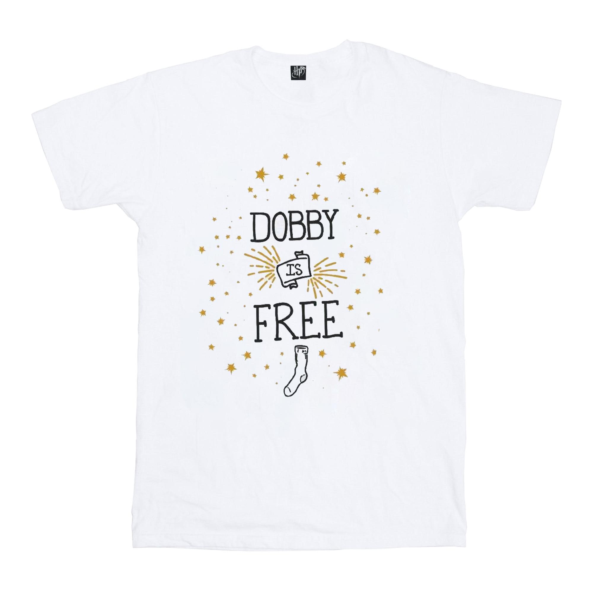 Image of Dobby Is Free Tshirt Unisex Weiss 128