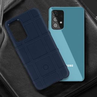 Avizar  Coque Samsung A52 et A52s Silicone Bleu 