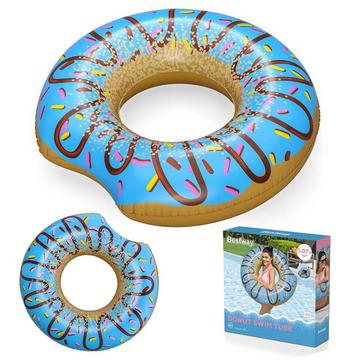 Salvagente gonfiabile da spiaggia per il nuoto Donut blu 107cm BESTWAY