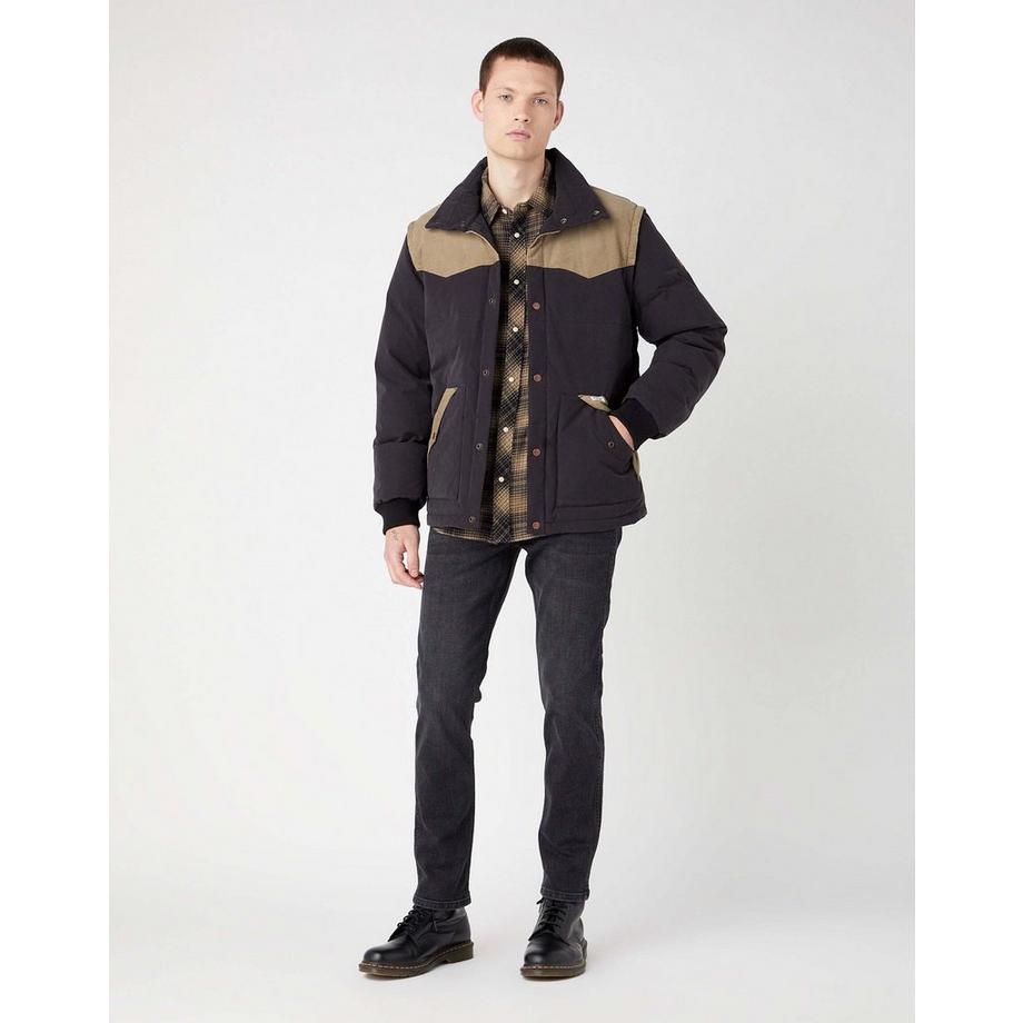 Wrangler Jacke mit abnehmbaren Ärmeln  