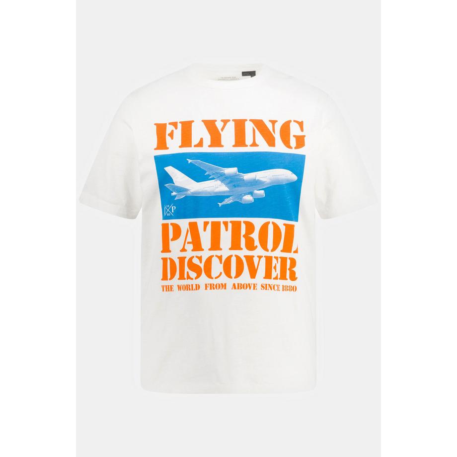 JP1880 Flying Patrol Print T-Shirt Manches Courtes Col Rond  