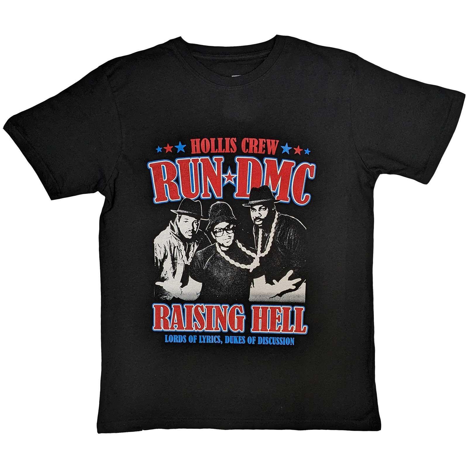 Image of Raising Hell Americana Tshirt Damen Schwarz M