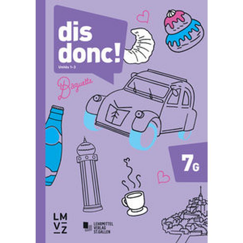 Lehrmittelverlag Zürich  dis donc! 7 / Arbeitsbücher 1 und 2 mit Lösungen - Grundniveau 
