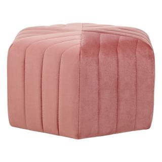 Beliani Pouf en Velours Glamour MURIETTA  