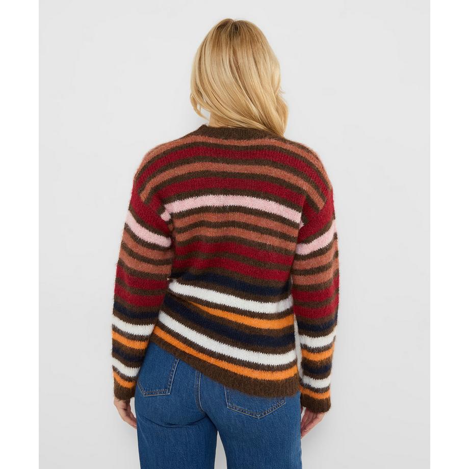 Joe Browns Pullover Morbido a Righe  
