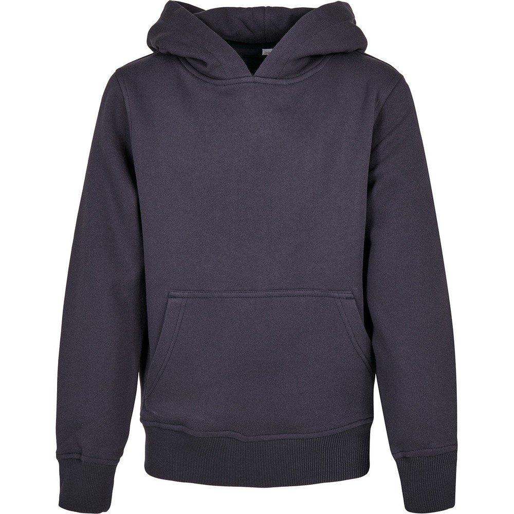Image of Basic Kapuzenpullover Mädchen Marine 140