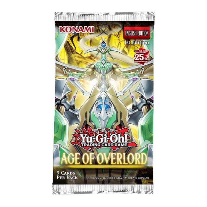 Yu-Gi-Oh!  Age Of Overlord Display 25th Anniversary - 1. Auflage  - EN 