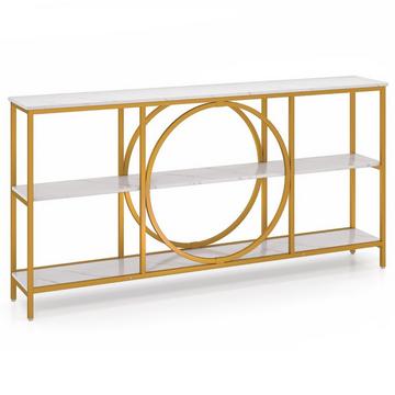 Konsolentisch mit 3-stufigem Stauraum