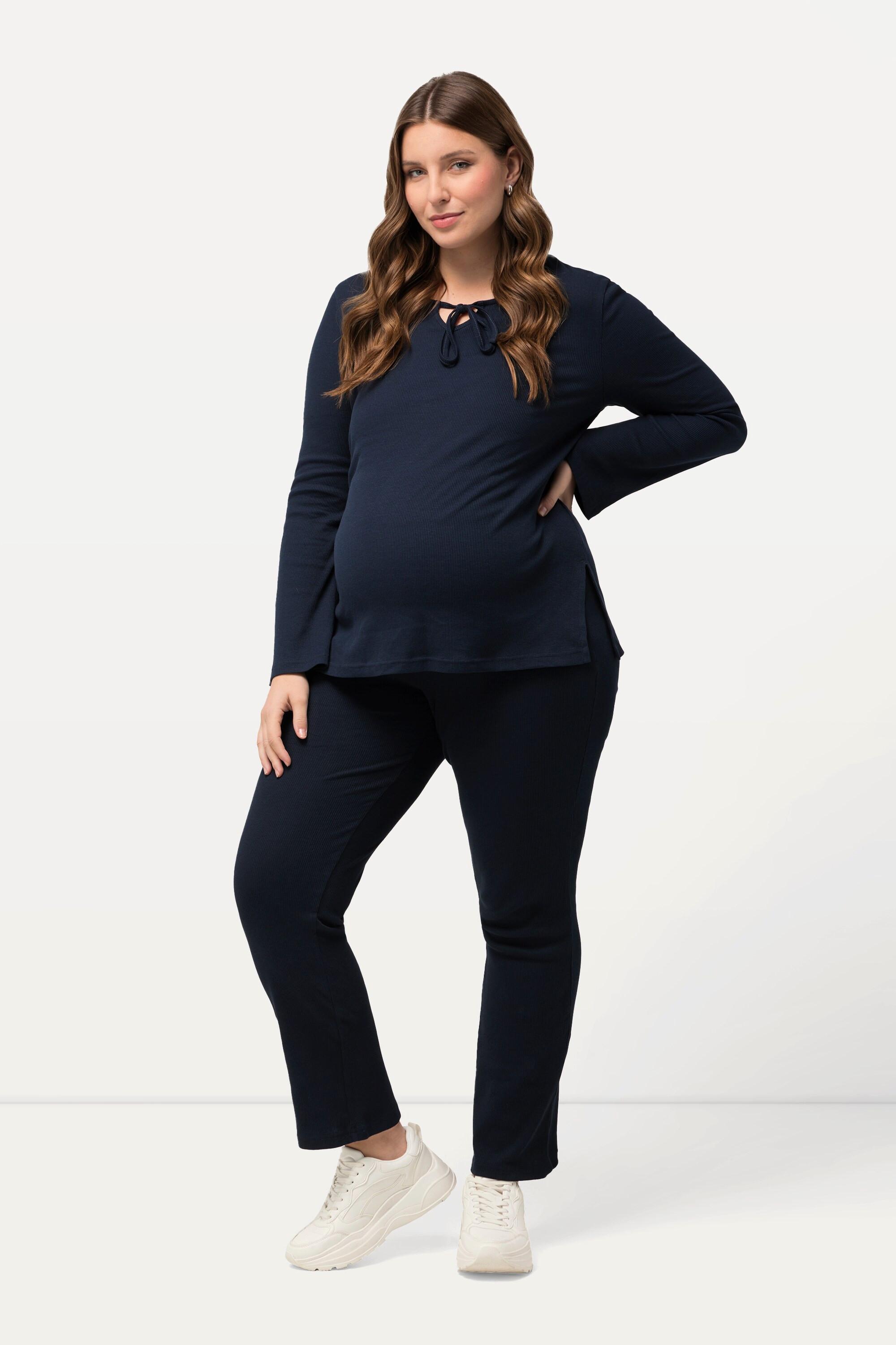 Ulla Popken Bellieva Pantaloni Flared in Jersey  