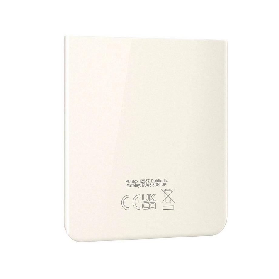 SAMSUNG  Vitre Arrière Samsung Z Flip 5 Crème 