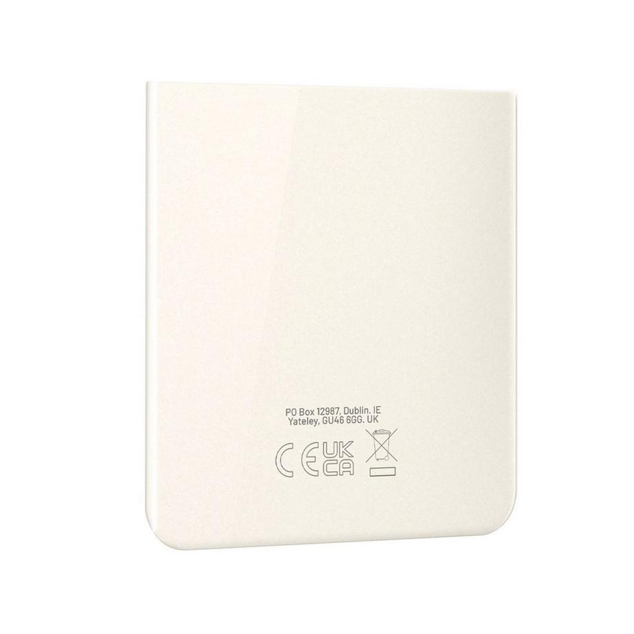 SAMSUNG  Vitre Arrière Samsung Z Flip 5 Crème 