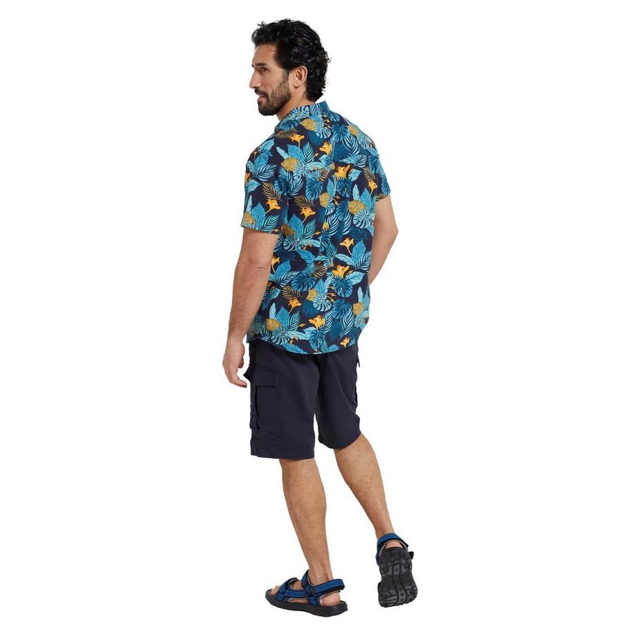 Mountain Warehouse Camicia a Maniche Corte Stampa Tropicale  