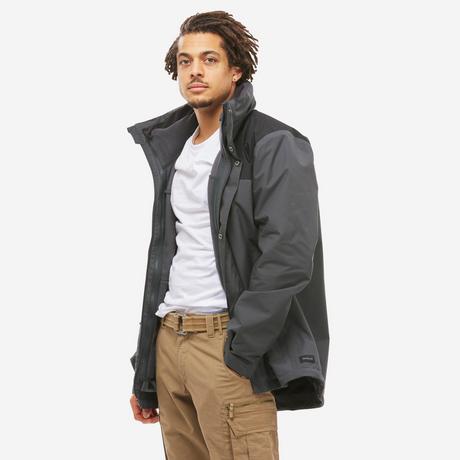 FORCLAZ  Veste 3 en 1 - TRAVEL100 3in1 