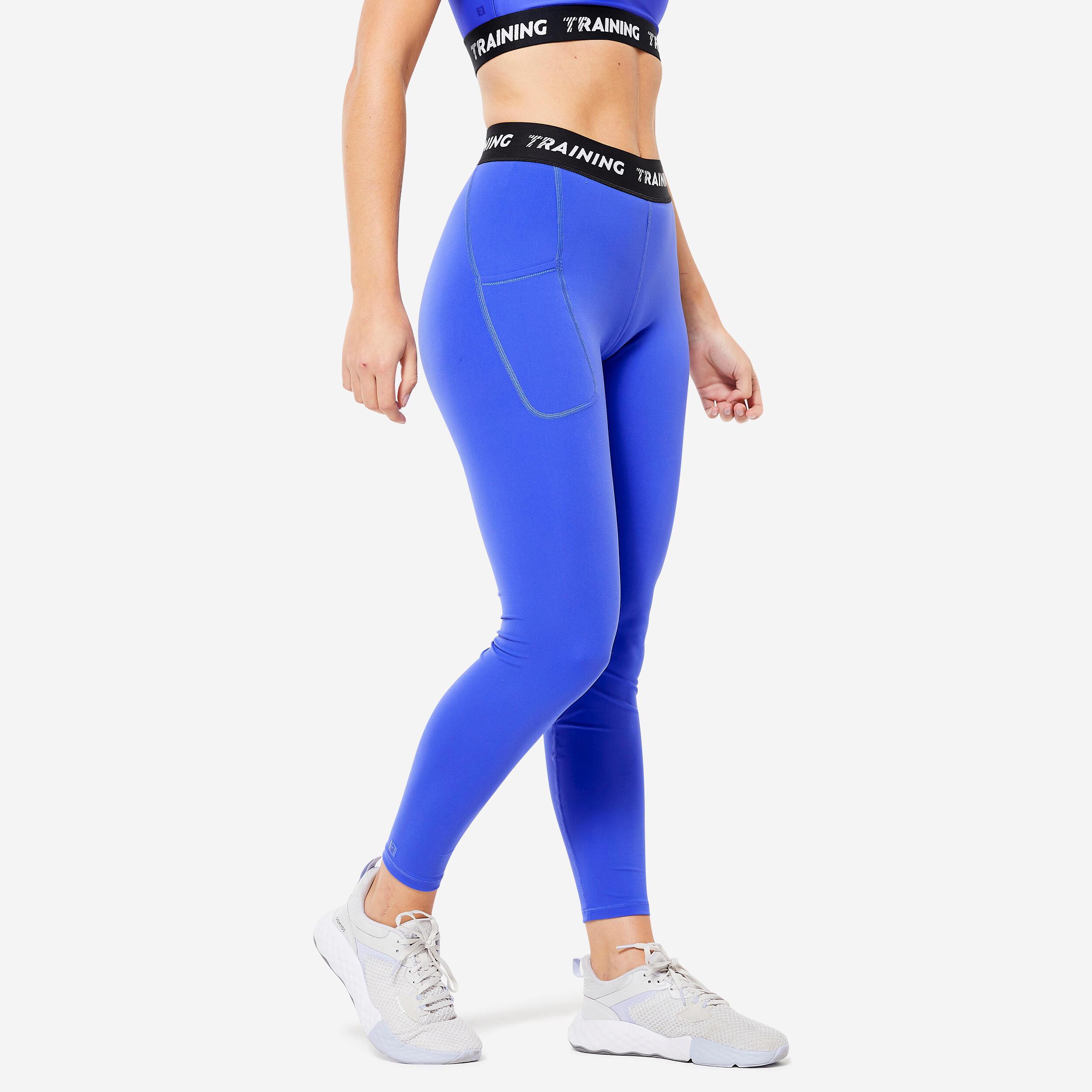 Image of Leggings - Cardio Unisex Blau Bedruckt L