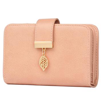 Ledergeldbörse Geldbörse mit vielen Fächern Brieftasche mit RFID-Schutz 18 Kartenfächer Geldbörsen mit Reißverschlusskette und Schlüsselband