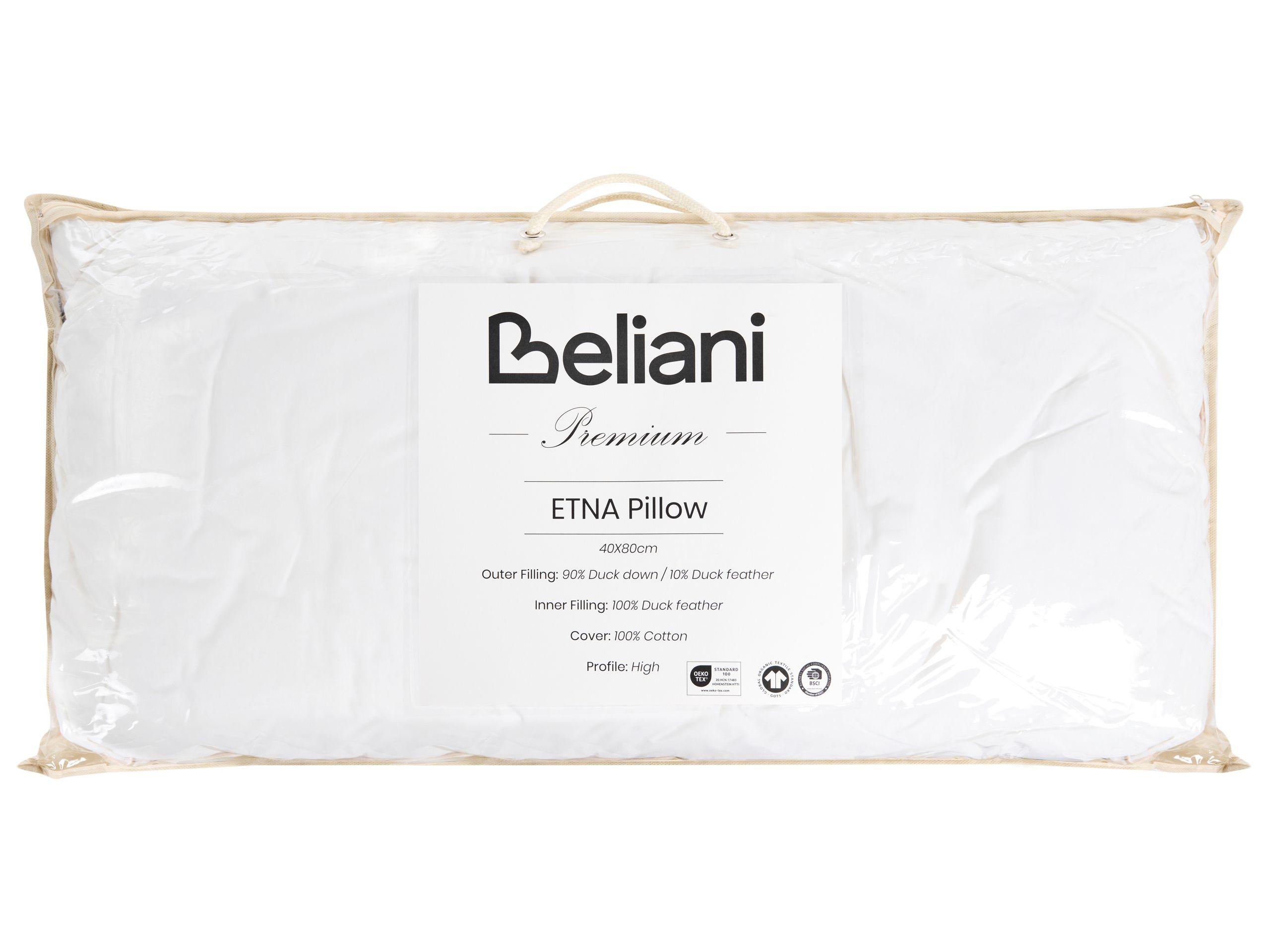 Beliani ETNA Cuscino a 3 camere in Cotone  