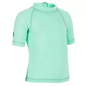 T-shirt anti UV bébé manches courtes vert clair